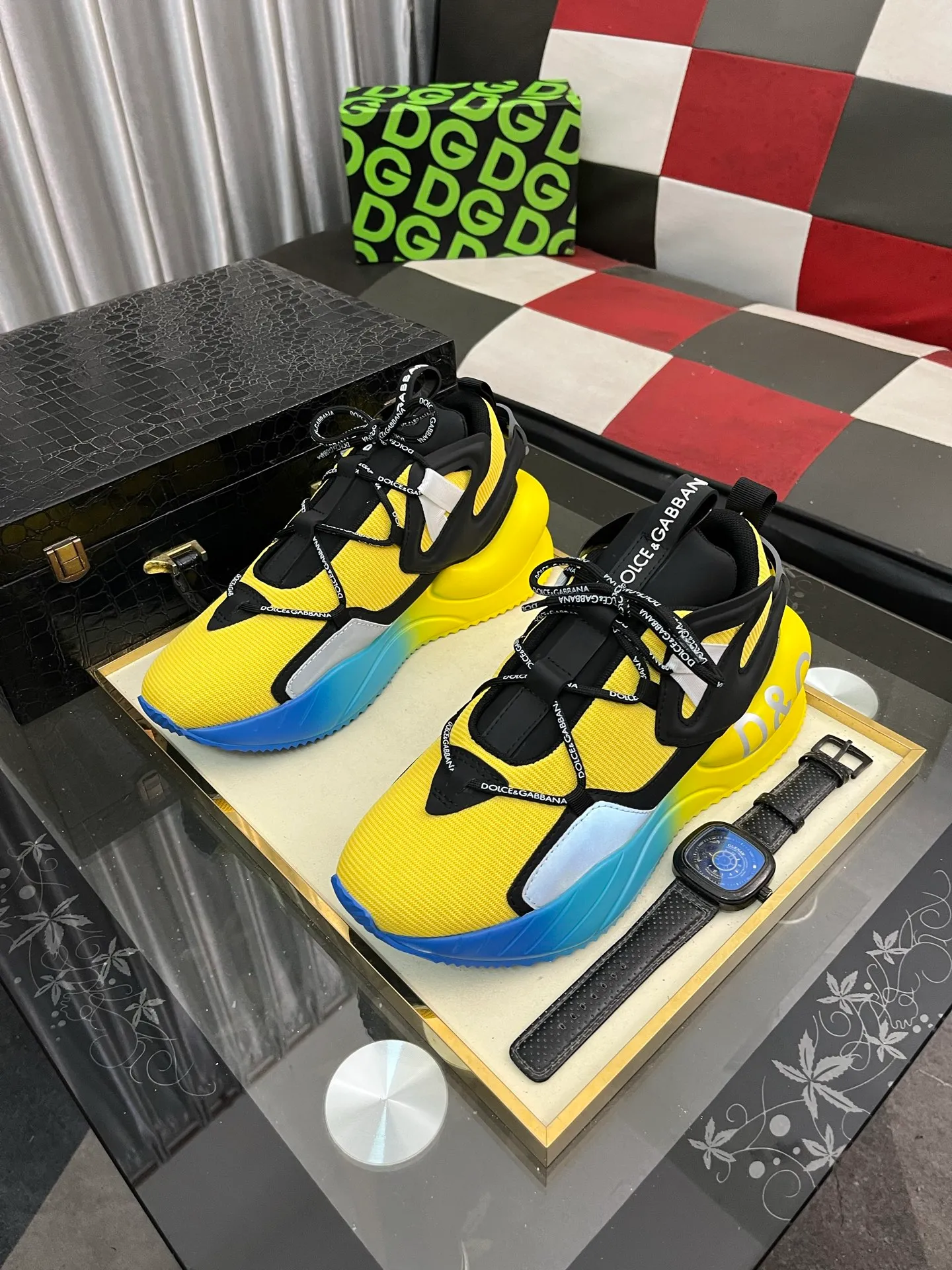 Men's men's shoes 💰540⌚️⌚️【DG～】couple casual shoes 2025z cabinet sales simultaneously 🔶Size: 35-46#️⃣ 🔷2 colors🔜The upper is made of multi-material splicing➕Mesh lining, comfortable and breathable, sole: original comfortable and wear-resistant outsole, ⚠️real thing📱photographed🎬real thing is better📢📢📢